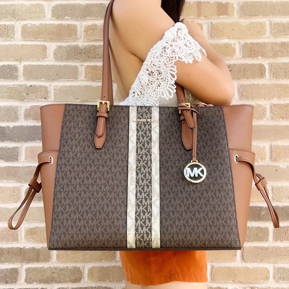 Michael Kors Large Top Zip Tote Multi